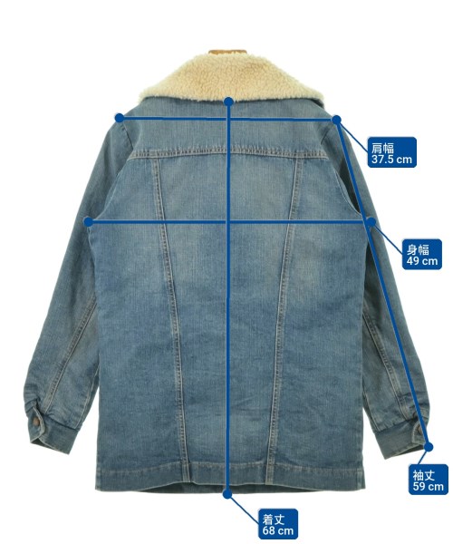 Wrangler（ラングラー）デニムジャケット 青 サイズ:XS メンズ/2200628234018