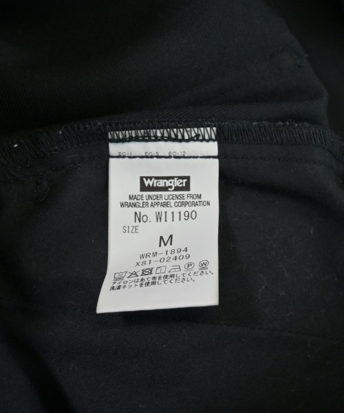 Wrangler（ラングラー）スラックス 黒 サイズ:M メンズ/2200643650015