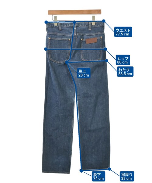 Wrangler（ラングラー）デニムパンツ 青 サイズ:29(S位) メンズ/2200526453139