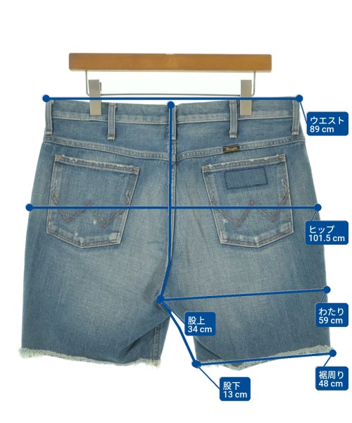 Wrangler（ラングラー）ショートパンツ 青 サイズ:L メンズ/2200628626387
