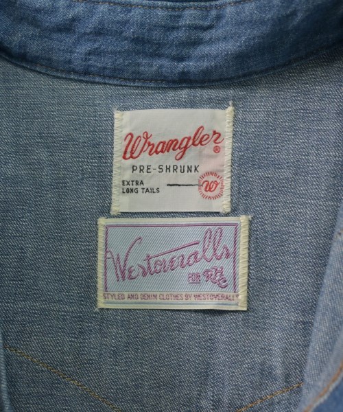 Wrangler（ラングラー）カジュアルシャツ 青 サイズ:XS レディース/2200631135425
