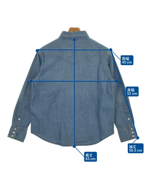 Wrangler（ラングラー）カジュアルシャツ 青 サイズ:XS レディース/2200631135425