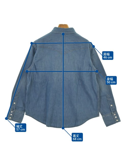 Wrangler（ラングラー）カジュアルシャツ 青 サイズ:S レディース/2200631135449