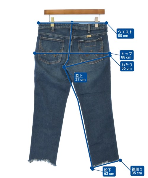 Wrangler（ラングラー）デニムパンツ 紺 サイズ:M レディース/2200608266015