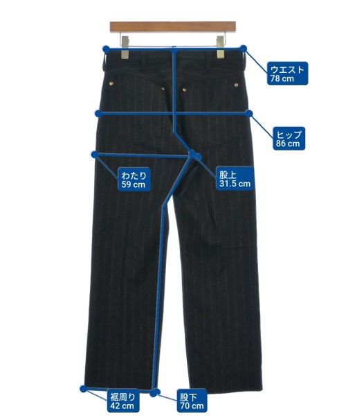Wrangler（ラングラー）スラックス 黒 サイズ:31(M位) メンズ/2200611982018
