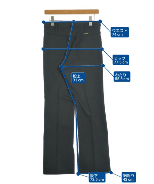 Wrangler（ラングラー）スラックス 黒 サイズ:S メンズ/2200579110218