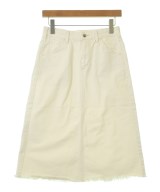 Wrangler（ラングラー）ロング・マキシ丈スカート 白 サイズ:S レディース/2200608959023