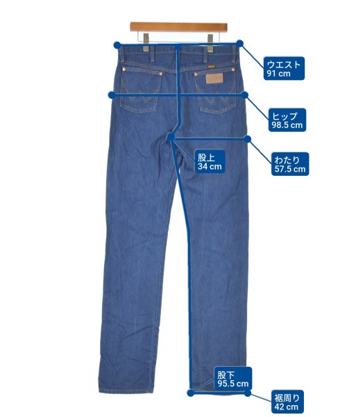 Wrangler（ラングラー）デニムパンツ 紺 サイズ:35(XL位) メンズ/2200606844048