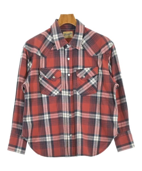 Wrangler(ラングラー)カジュアルシャツ 赤 サイズ:M/2200672393457
