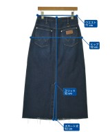 Wrangler（ラングラー）ロング・マキシ丈スカート 紺 サイズ:38(M位) レディース/2200686686019