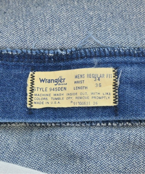 Wrangler（ラングラー）デニムパンツ 青 サイズ:34(XL位) メンズ/2200694323043