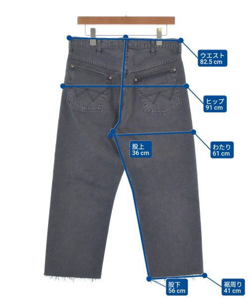 Wrangler（ラングラー）デニムパンツ グレー サイズ:M メンズ/2200698875012