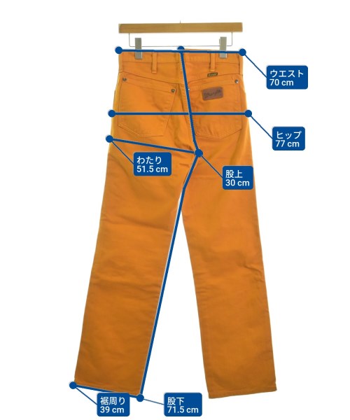 Wrangler（ラングラー）その他 オレンジ サイズ:28(S位) メンズ/2200701131012