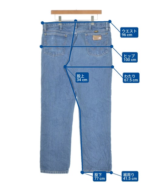 Wrangler（ラングラー）デニムパンツ 青 サイズ:38(XXL位) メンズ/2200701235185