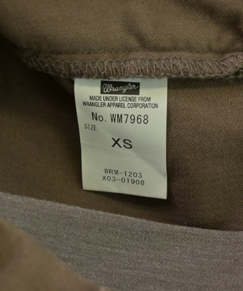 Wrangler（ラングラー）カーゴパンツ 茶 サイズ:XS レディース/2200699294027
