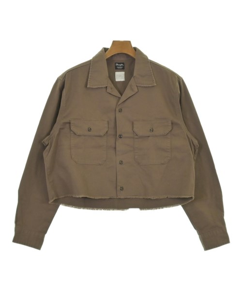 Wrangler(ラングラー)カジュアルシャツ 茶 サイズ:M/2200699294119