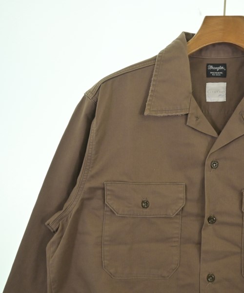 Wrangler（ラングラー）カジュアルシャツ 茶 サイズ:M レディース/2200699294119