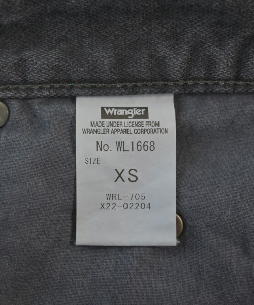 Wrangler（ラングラー）ひざ丈スカート 黒 サイズ:XS レディース/2200649653034