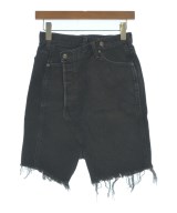 Wrangler（ラングラー）ひざ丈スカート 黒 サイズ:XS レディース/2200649653034
