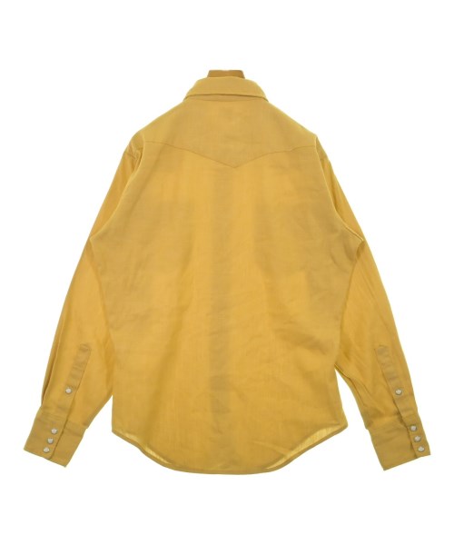 Wrangler（ラングラー）カジュアルシャツ 黄 サイズ:15 1/2(M位) メンズ/2200653813301