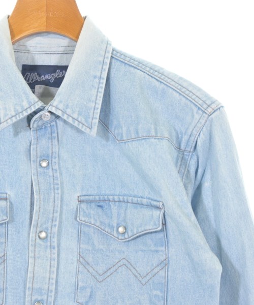 Wrangler（ラングラー）カジュアルシャツ 青 サイズ:XXL メンズ/2200646931098