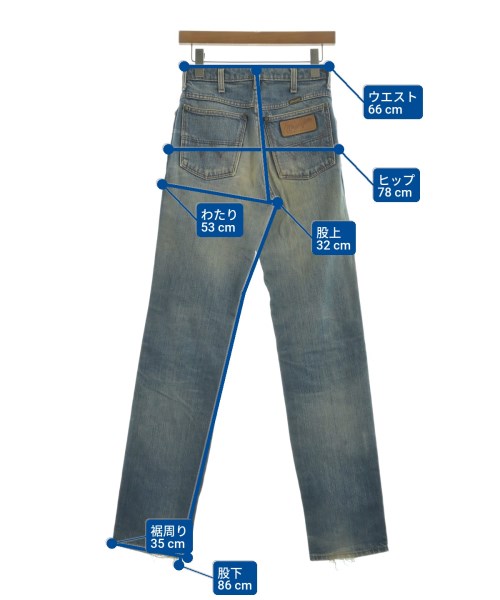 Wrangler（ラングラー）デニムパンツ 青 サイズ:28(S位) メンズ/2200659400826
