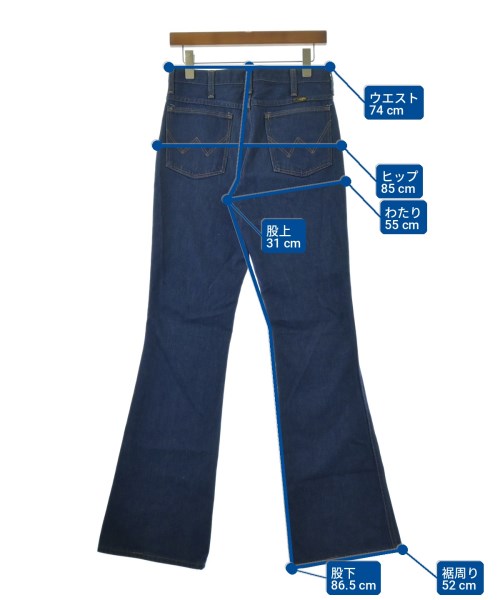 Wrangler（ラングラー）デニムパンツ 青 サイズ:31(M位) メンズ/2200710804129
