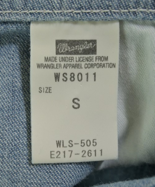 Wrangler（ラングラー）オールインワン/サロペット 青 サイズ:S レディース/2200709472018