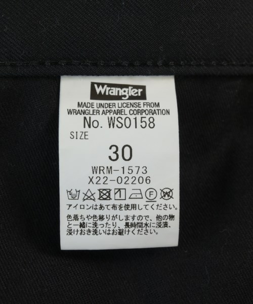 Wrangler（ラングラー）スラックス 黒 サイズ:30(M位) メンズ/2200712455022