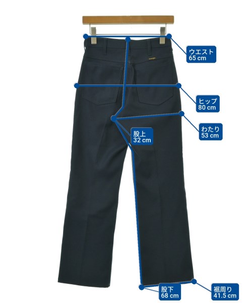 Wrangler（ラングラー）スラックス 紺 サイズ:S レディース/2200710080042