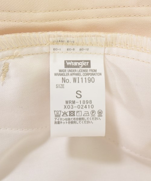 Wrangler（ラングラー）スラックス ベージュ サイズ:S メンズ/2200716099062