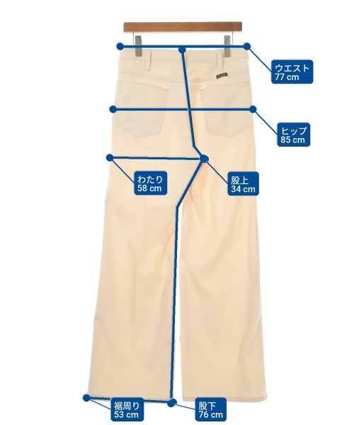 Wrangler（ラングラー）スラックス ベージュ サイズ:S メンズ/2200716099062