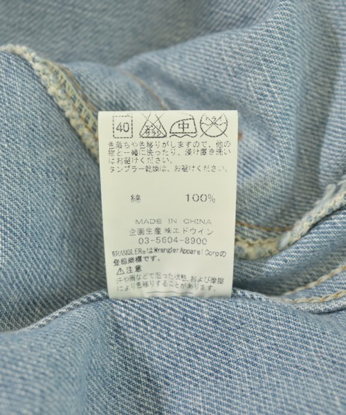 Wrangler（ラングラー）デニムジャケット 青 サイズ:M メンズ/2200712218085