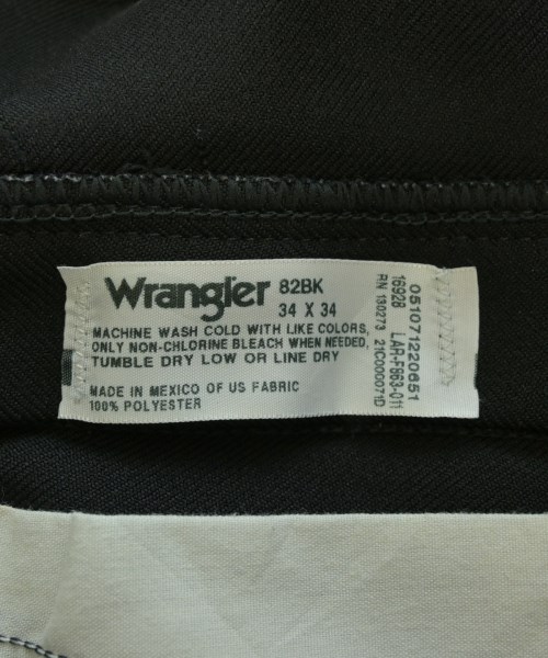 Wrangler（ラングラー）スラックス 黒 サイズ:34(XL位) メンズ/2200716802068