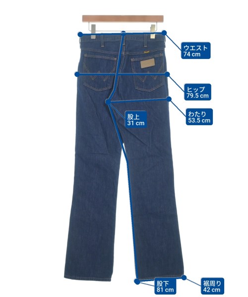 Wrangler（ラングラー）デニムパンツ 紺 サイズ:29(S位) メンズ/2200644842037