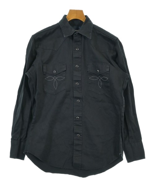 Wrangler(ラングラー)カジュアルシャツ 黒 サイズ:46(M位)/2200646136035