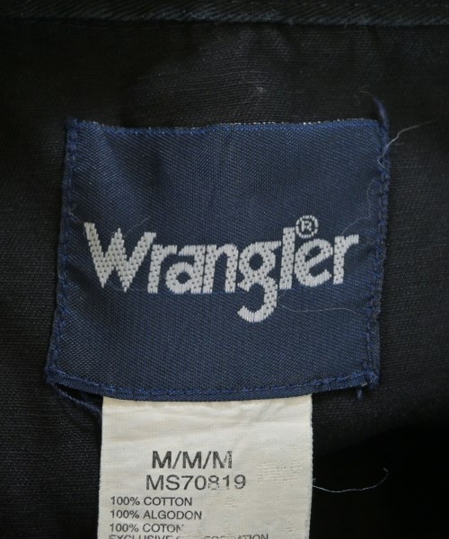 Wrangler（ラングラー）カジュアルシャツ 黒 サイズ:46(M位) メンズ/2200646136035