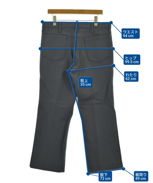 Wrangler（ラングラー）スラックス グレー サイズ:34(XL位) メンズ/2200646936024