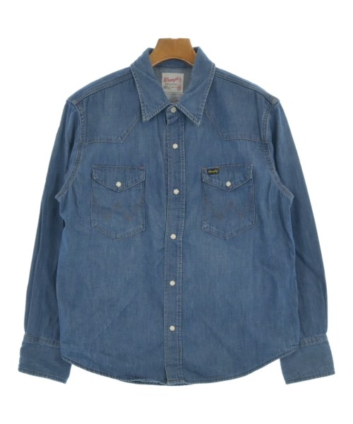 Wrangler(ラングラー)カジュアルシャツ 青 サイズ:S/2200643644854