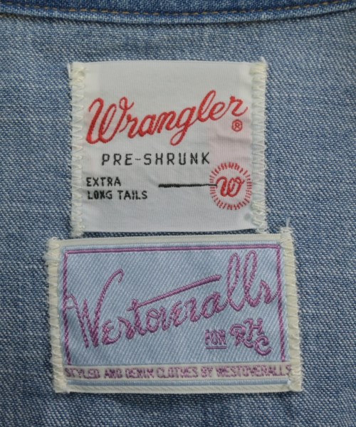 Wrangler（ラングラー）カジュアルシャツ 青 サイズ:S レディース/2200643644854