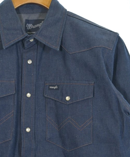 Wrangler（ラングラー）カジュアルシャツ 青 サイズ:XL メンズ/2200637372060