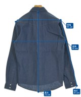 Wrangler（ラングラー）カジュアルシャツ 青 サイズ:XL メンズ/2200637372060