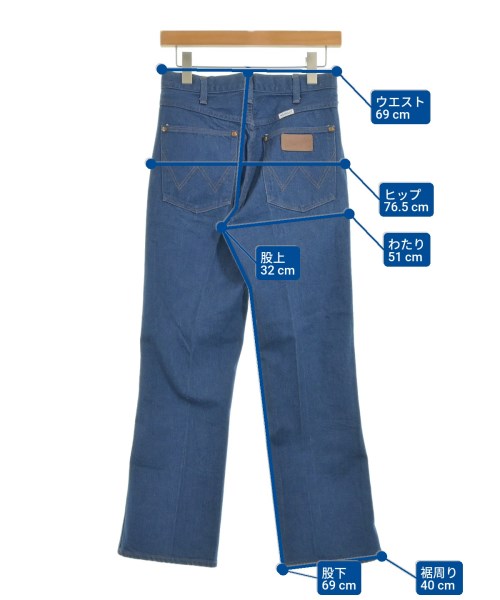 Wrangler（ラングラー）デニムパンツ 青 サイズ:M レディース/2200643912069