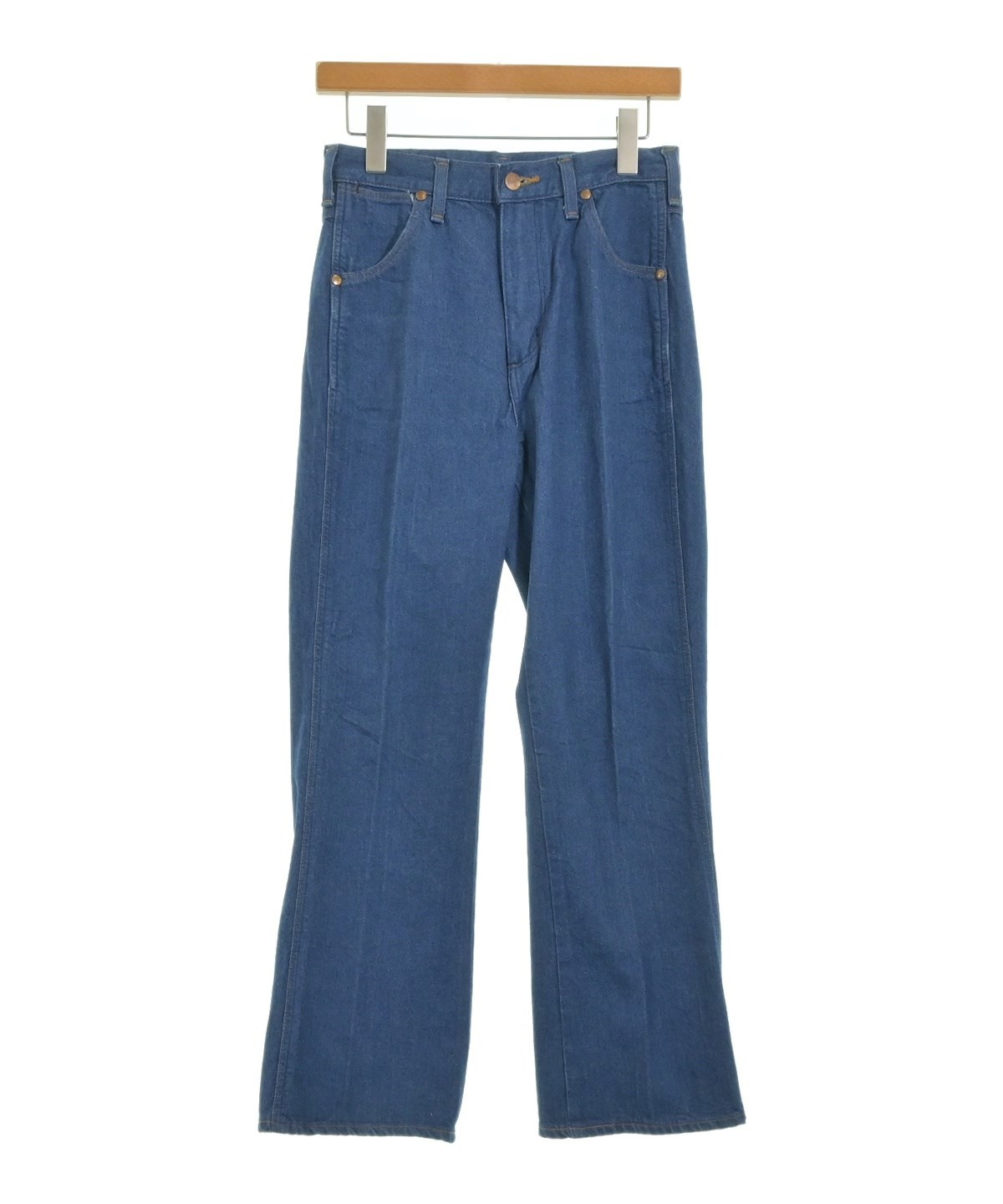 RAKINES ラキネス デニムパンツ M 青 【古着】【中古】【送料無料】 Wrangler（ラングラー）デニムパンツ 青 サイズ:M レディース