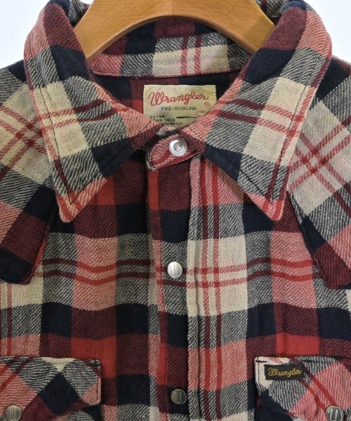 Wrangler（ラングラー）カジュアルシャツ 赤 サイズ:L メンズ/2200645454109