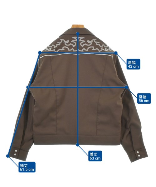 Wrangler（ラングラー）ブルゾン 茶 サイズ:S メンズ/2200652452037