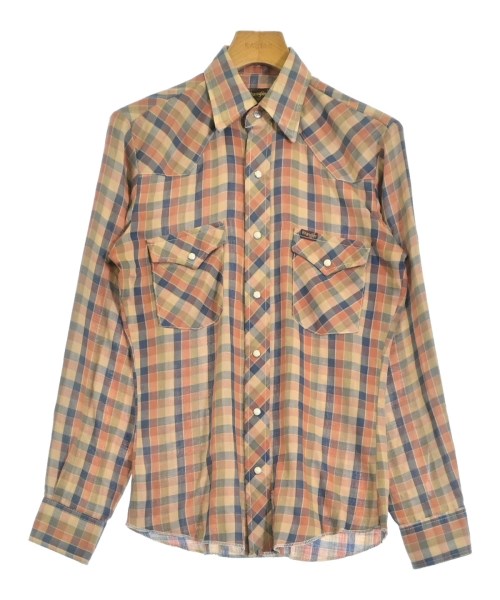 Wrangler(ラングラー)カジュアルシャツ オレンジ サイズ:S/2200695527013