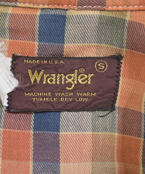 Wrangler（ラングラー）カジュアルシャツ オレンジ サイズ:S メンズ/2200695527013