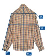 Wrangler（ラングラー）カジュアルシャツ オレンジ サイズ:S メンズ/2200695527013