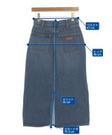 Wrangler（ラングラー）ロング・マキシ丈スカート 青 サイズ:38(M位) レディース/2200708521168